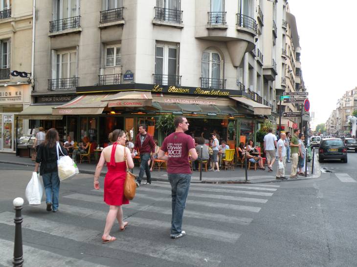  café la station Rambuteau
